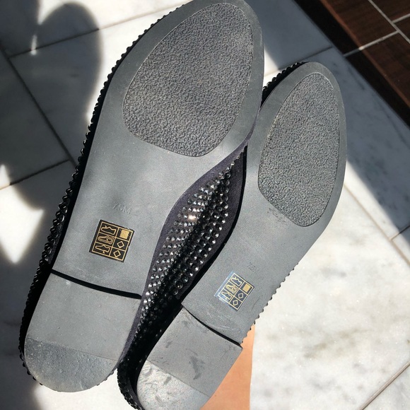 Steve Madden Rhinestone Slip-On Loafers - Picture 4 of 5